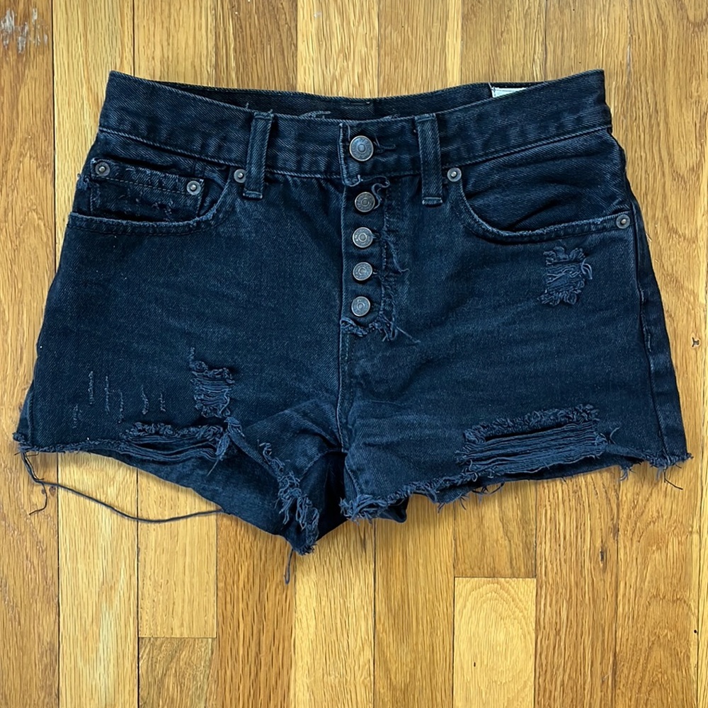 Free People Denim Shorts